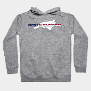 North Carolina Colored State Letters Hoodie